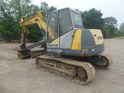 Mustang ME12002 Excavator, s/n AB02440: Encl. Cab, Hyd. Blade, Aux. Hydraul