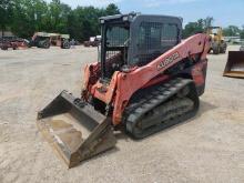 2017 Kubota SVL75-2HFC Skid Steer, s/n 31870: Canopy, GP Bkt., Hyd. QC, Rub