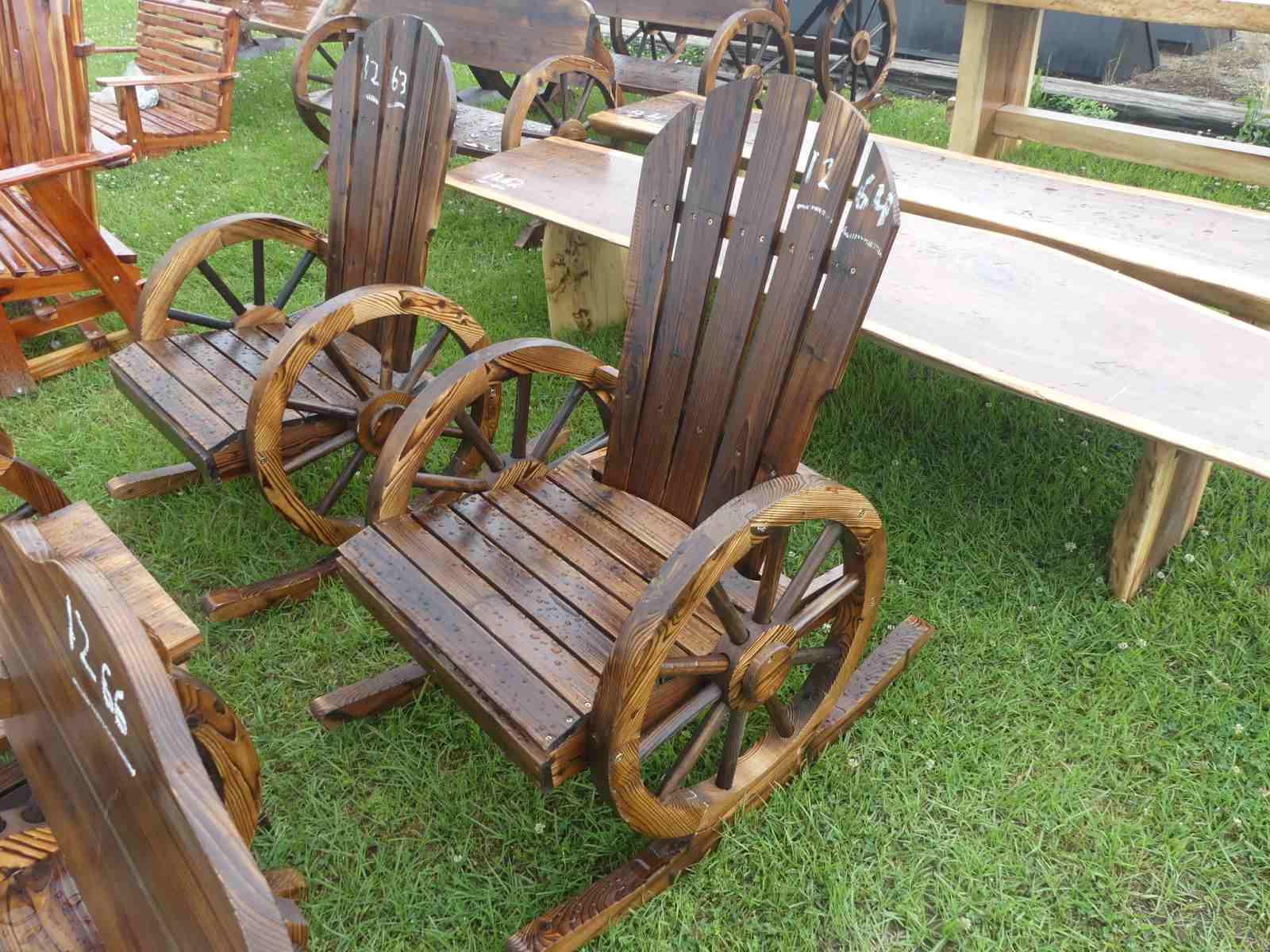 Wagon Wheel Rocker