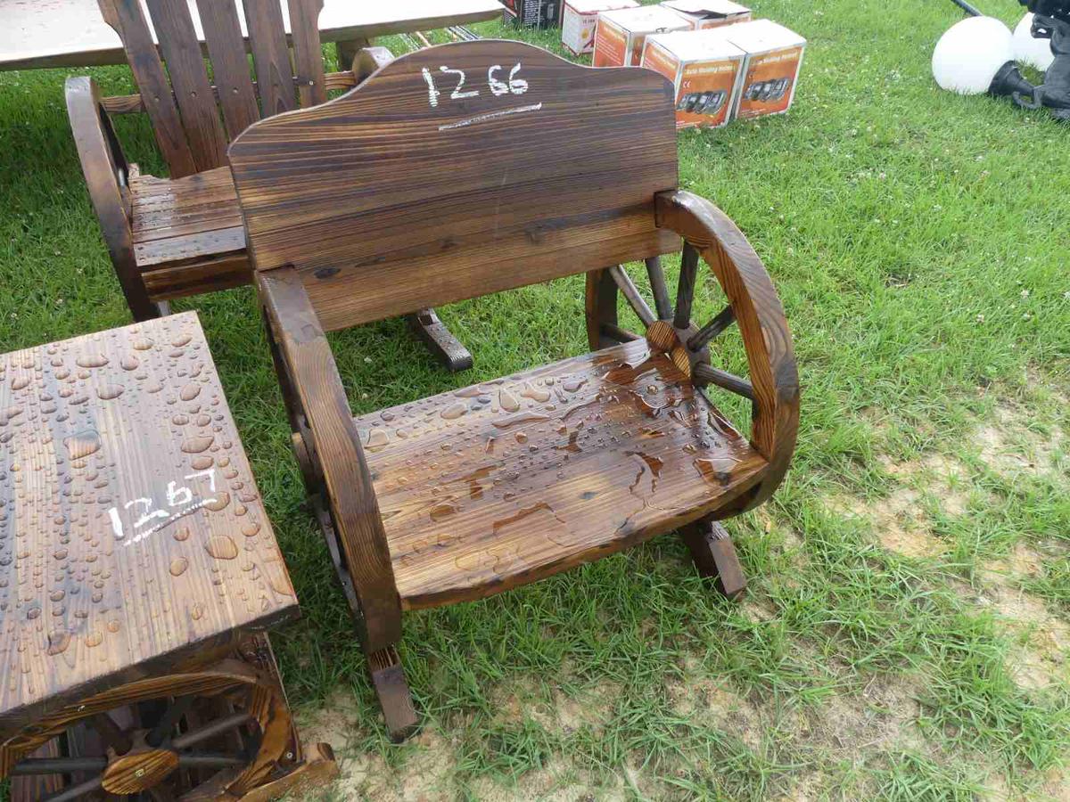 Wagon Wheel Chair