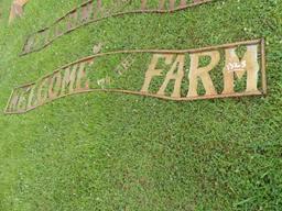 Welcome to Farm Sign