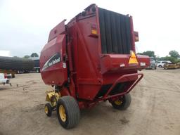 New Holland BR750 Round Hay Baler, s/n 66893