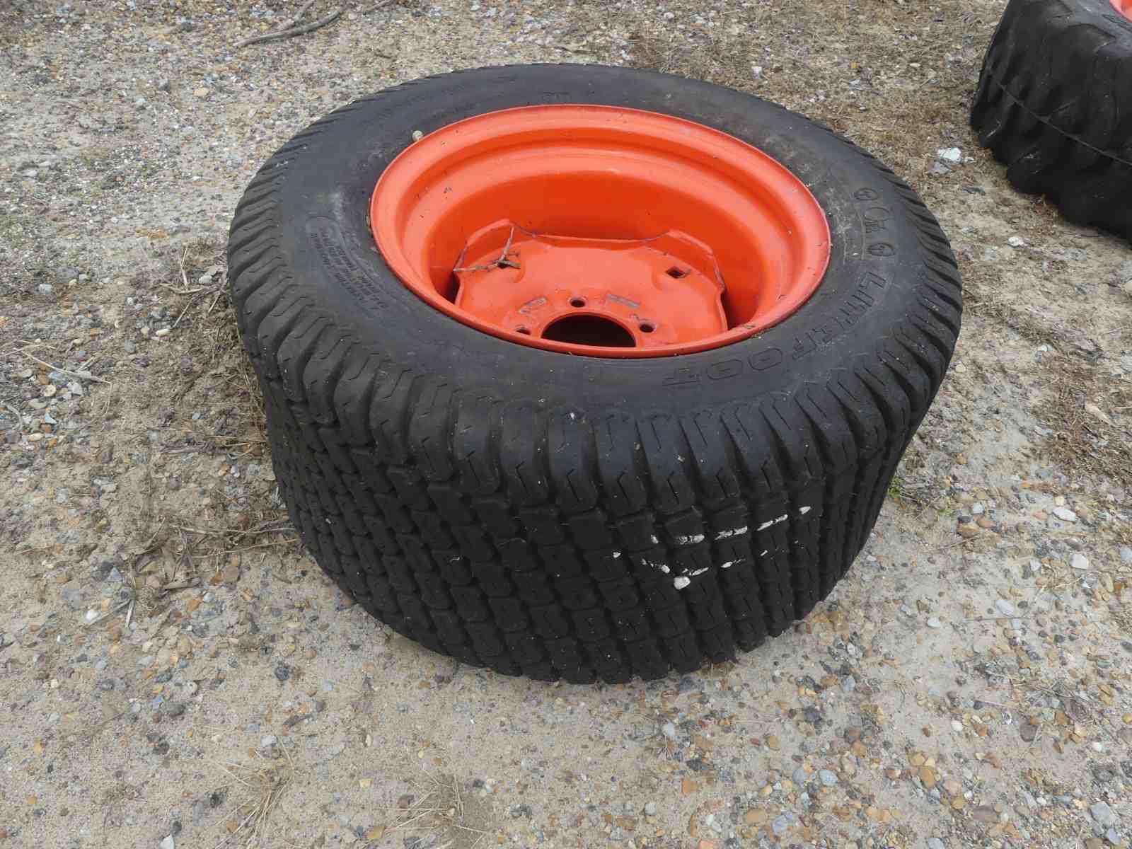 (1) 23x10.50-12 NHS Tire w/ Kubota Rim