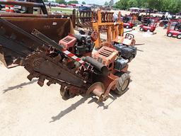 2011 Ditch Witch RT12 Walk-behind Trencher, s/n 001018