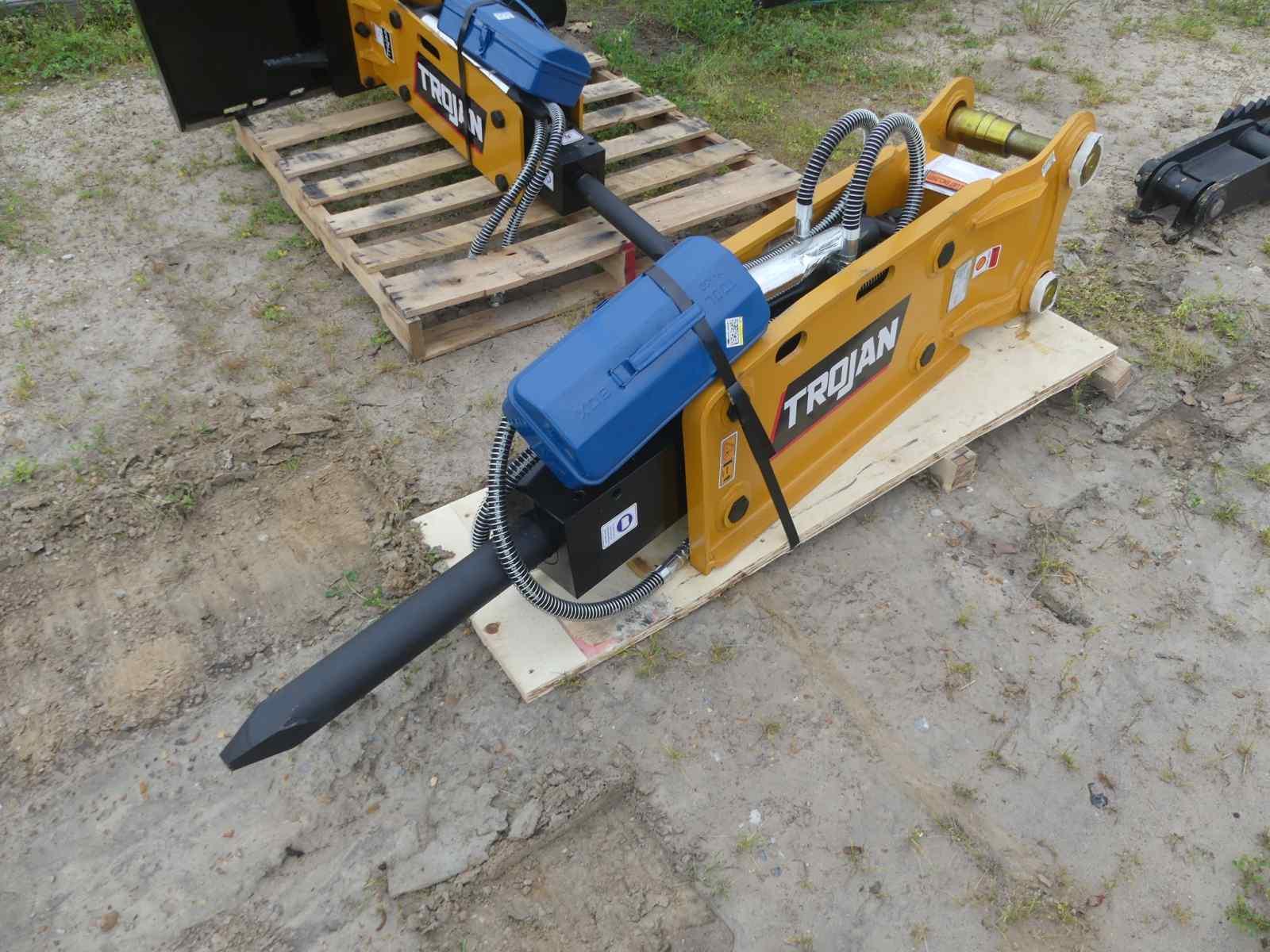 2024 Trojan TH50 Hammer, s/n 20246022 for Excavator
