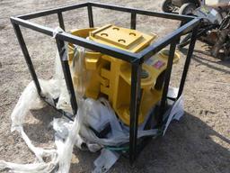 Unused 2023 Toft 16" Excavator Sheepsfoot Roller Trench Compactor, s/n 9040