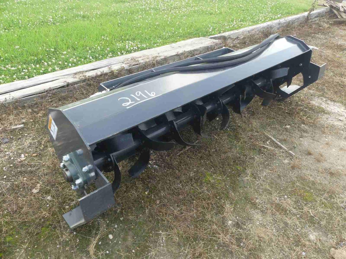 2023 Wolverine Tiller, s/n ZW-01494 for Skid Steer