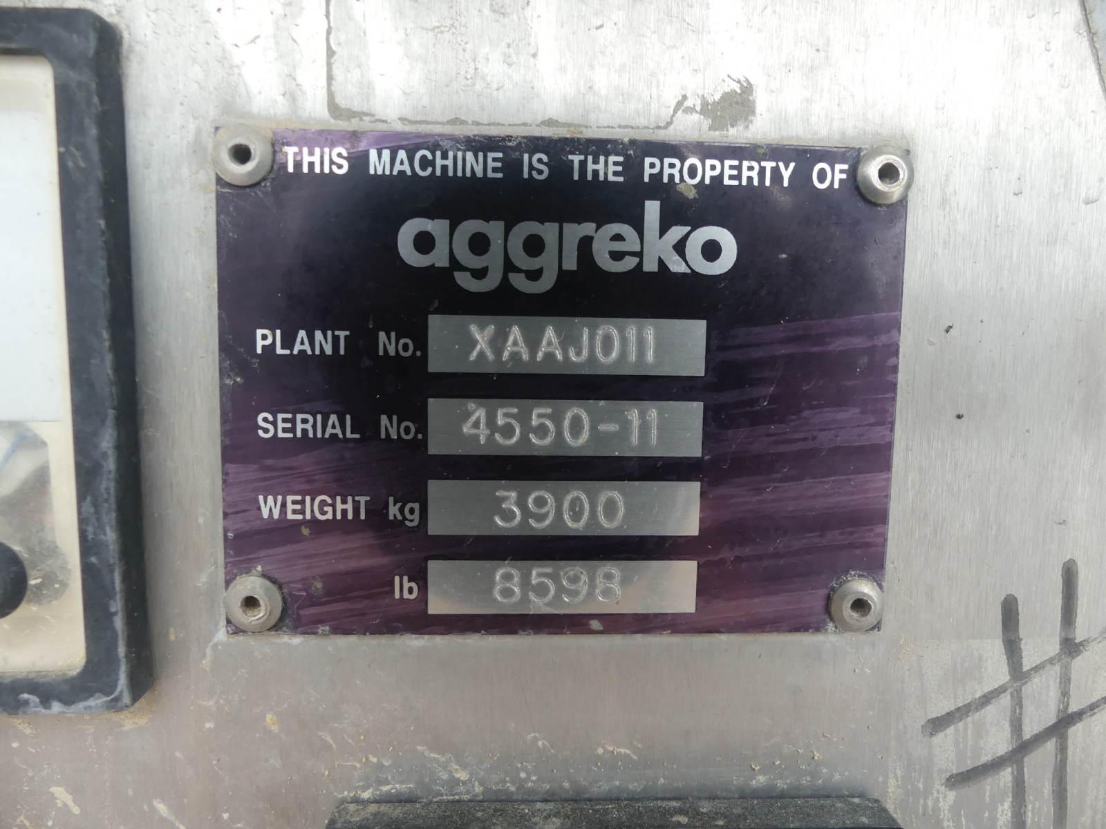 Aggreko XAAJO11 Portable Generator, s/n 4550-11: Cummins Diesel