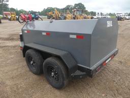 Unused 750-gallon Fuel Trailer (No Title - Bill of Sale Only): T/A, Elec. P