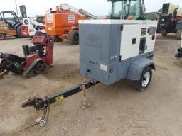 2017 Atlas Copco QAS25 Generator, s/n HOP121073: Isuzu Diesel Eng., Meter S