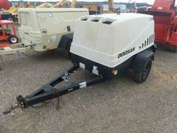 2011 Doosan C185WKUB Portable Air Compressor, s/n 426447UEVD95: Meter Shows