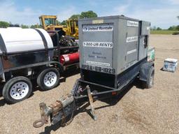 8" Pump: Trailer-mounted, JD 4045 Diesel Eng., Meter Shows 1889 hrs