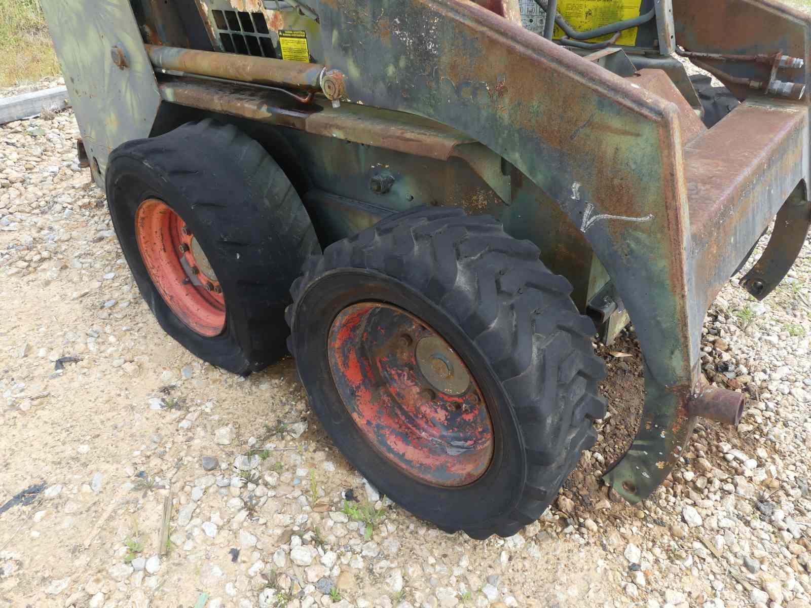 Bobcat 743 Skid Steer, s/n 5019M13878 (Salvage)