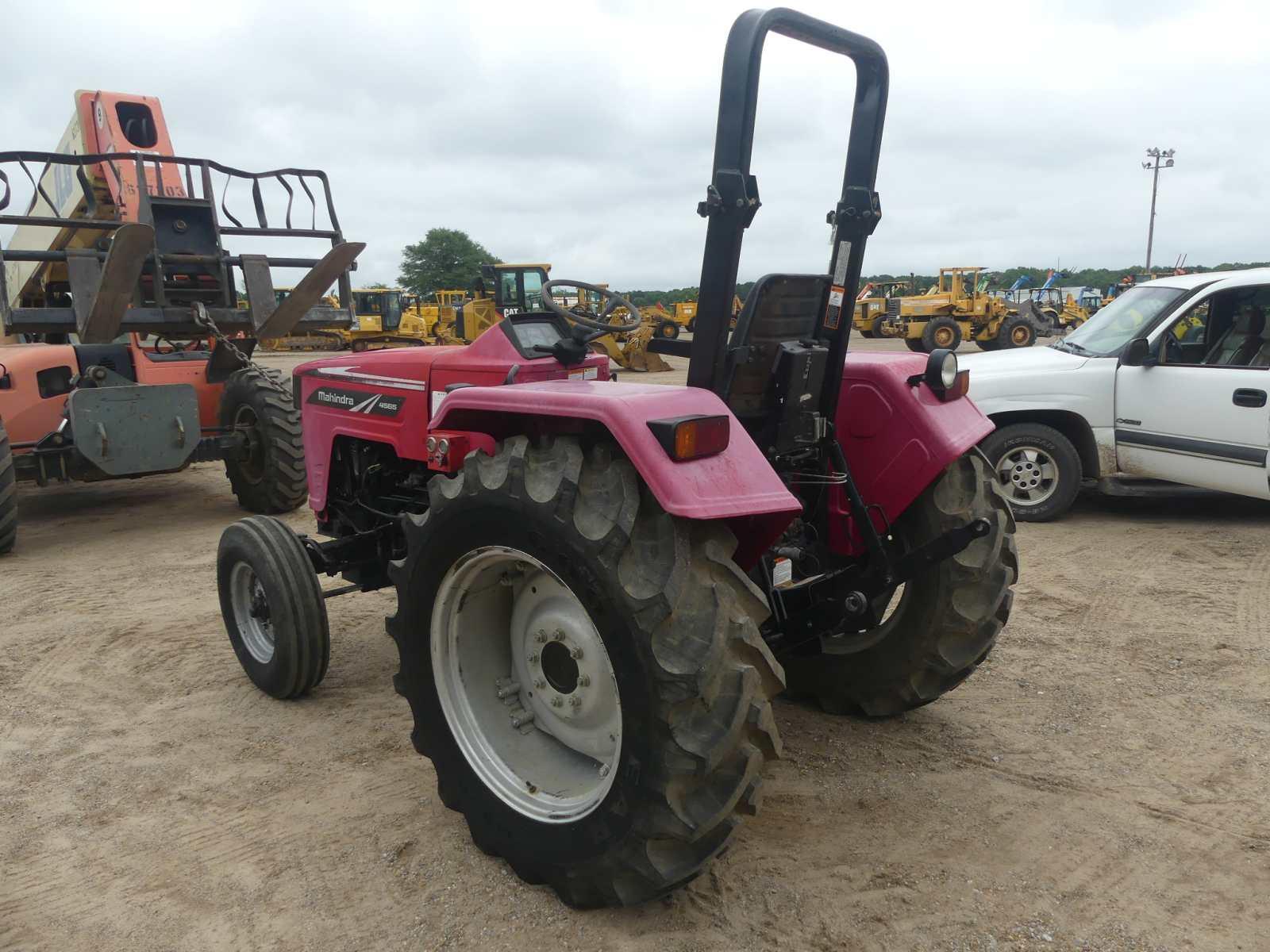 Mahindra 4565 Tractor, s/n P25TY2304 (Salvage): 2wd, Rollbar, 7089 hrs