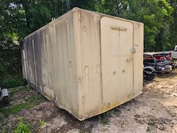 Metal Container w/ A/C and Beds