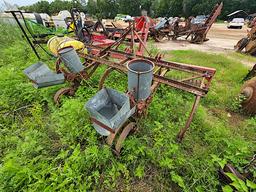 OLD planter/cultivator 2 row