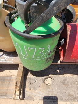 (8) Pump Sprayers, (1) Metal Pump Sprayers, Misc Items