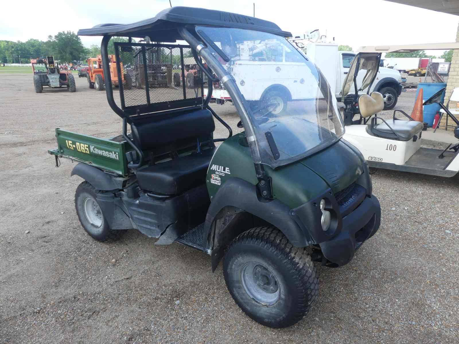 2016 Kawasaki Mule 600 Utility Vehicle, s/n JK1AFEB18GB528822 (No Title - $