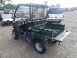 2016 Kawasaki Mule 600 Utility Vehicle, s/n JK1AFEB18GB528822 (No Title - $
