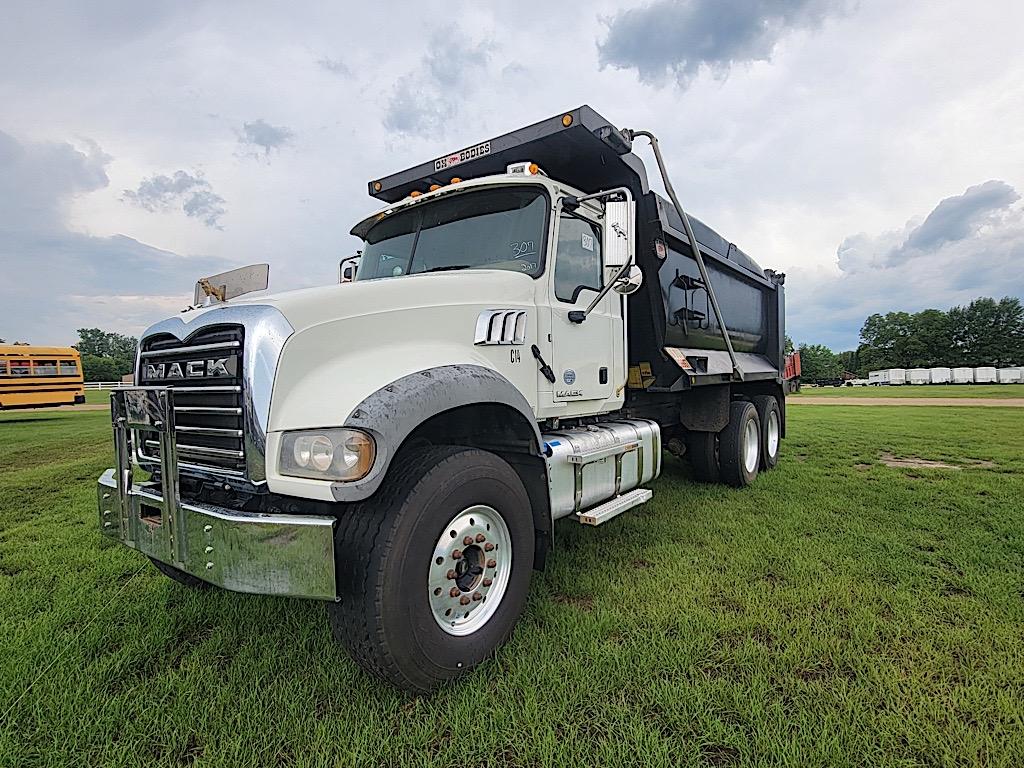 2017 Mack GU713 Tandem-axle Dump Truck, s/n 1M2AX09C4HM034939 (Title Delay)