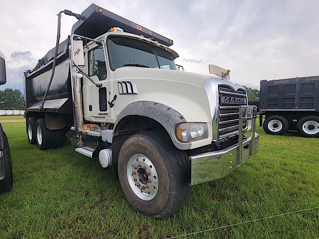 2017 Mack GU713 Tandem-axle Dump Truck, s/n 1M2AX09C4HM034939 (Title Delay)