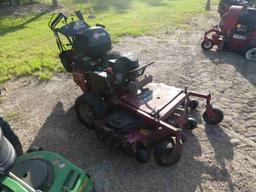 Exmark Turf Tracer Stand-behind Mower, s/n 402330137: Meter Shows 1350 hrs