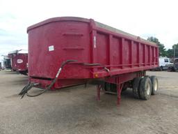 1982 Fontaine Dump Trailer, s/n 1A1R22208C1601429
