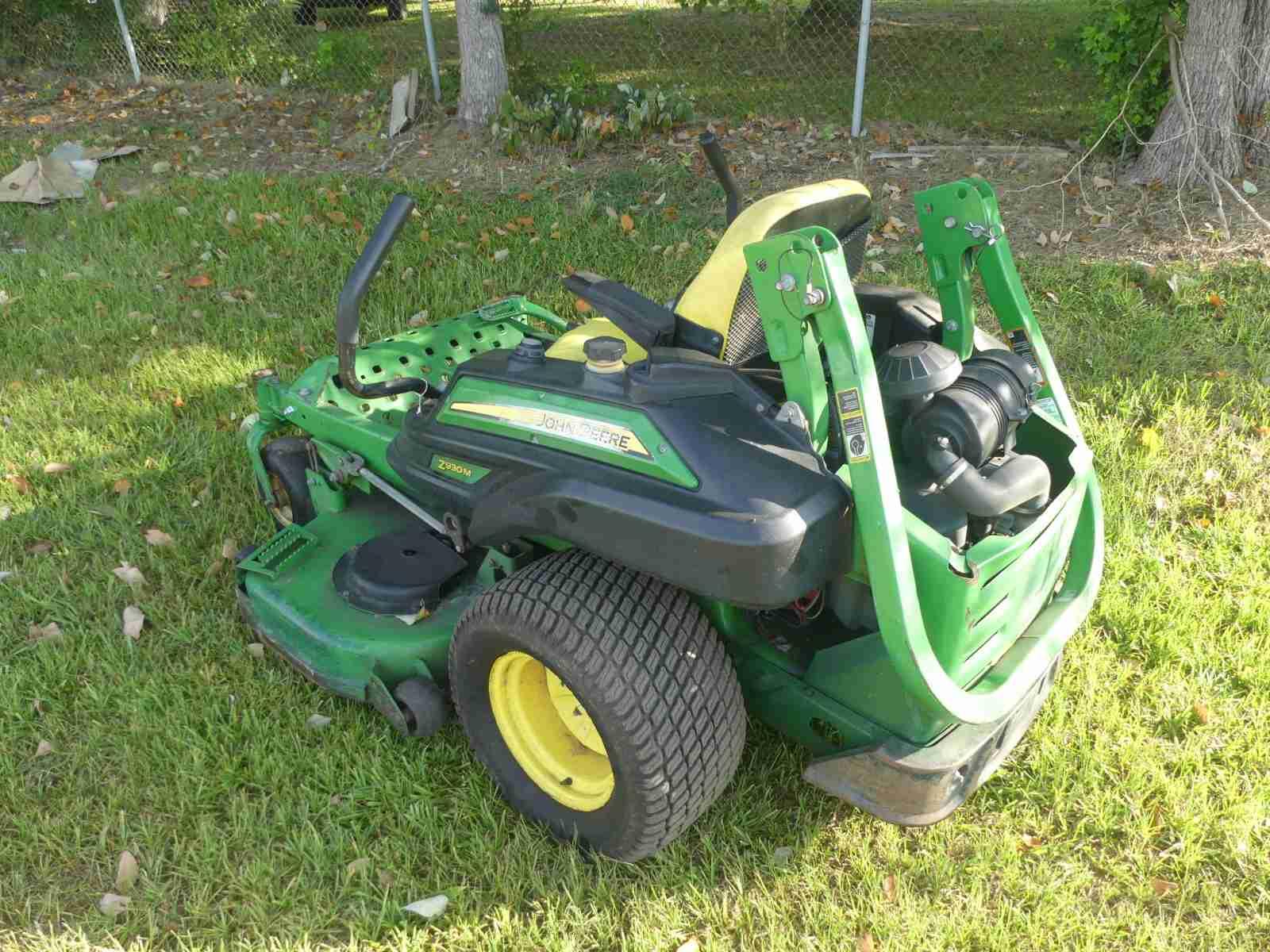 John Deere Z930M Zero-turn Mower, s/n 1TC930MCLET023831