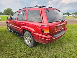 2004 Jeep Grand Cherokee 4WD, s/n 1J4GW58N94C148558 (Title Delay): 4-door,