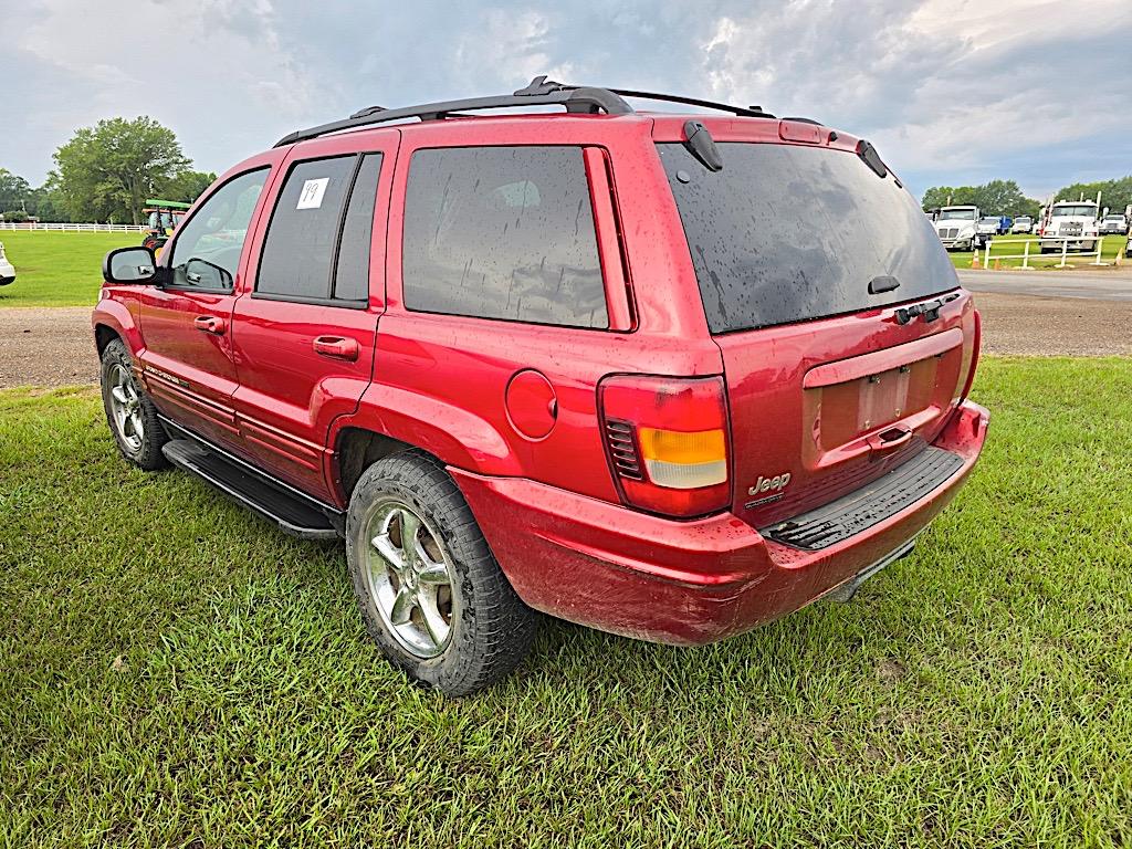 2004 Jeep Grand Cherokee 4WD, s/n 1J4GW58N94C148558 (Title Delay): 4-door,