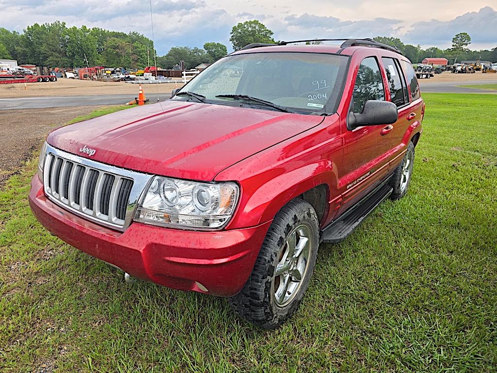 2004 Jeep Grand Cherokee 4WD, s/n 1J4GW58N94C148558 (Title Delay): 4-door,