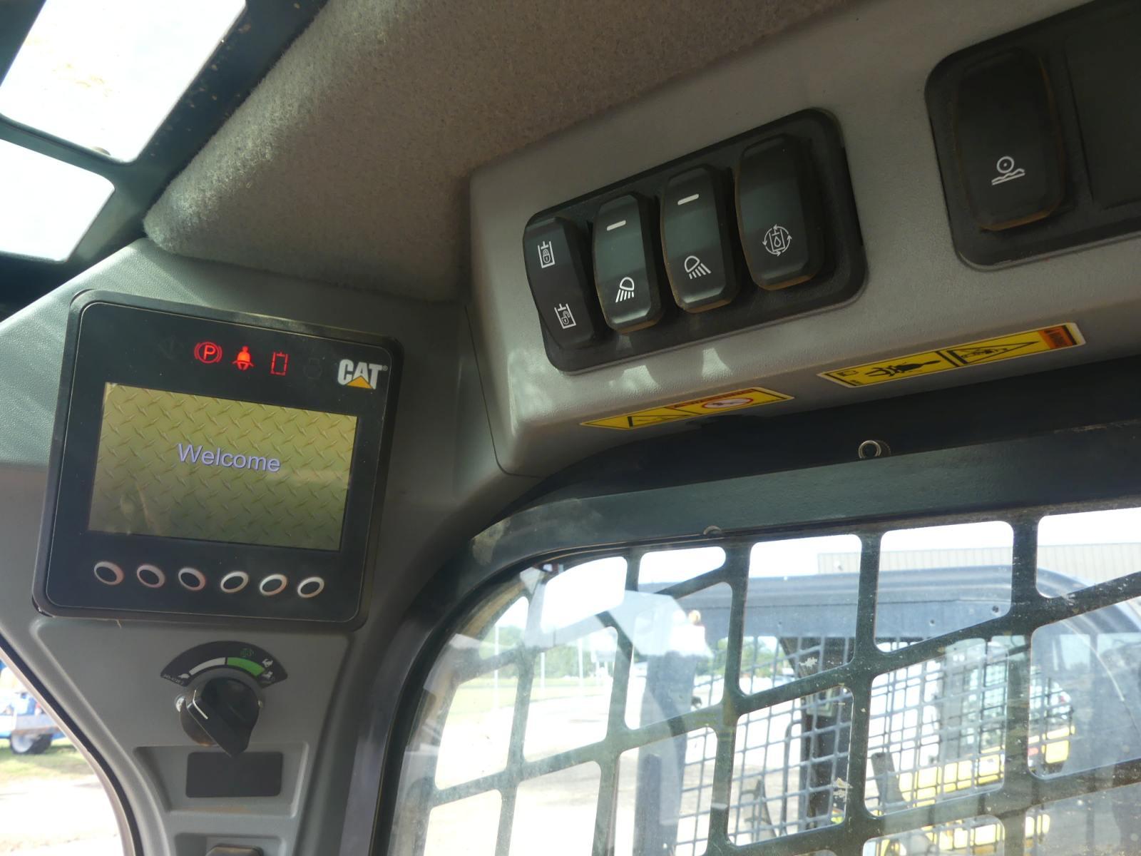2023 Cat 289D3 Skid Steer, s/n JX914719: C/A, 2-speed, Hyd. Quick Connect G