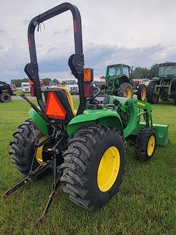 2017 John Deere 3032E Tractor, s/n 1LV3032EAHH112493: Rollbar, JD D160 Load