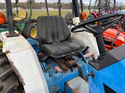 New Holland 1720 MFWD Tractor, s/n 39115: Canopy, PTO, 3PH, Meter Shows 201