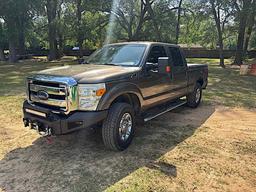 2015 Ford F250 XLT 4WD Pickup, s/n 1FT7W2B6XFED69745: Crew Cab, Trailer Pkg