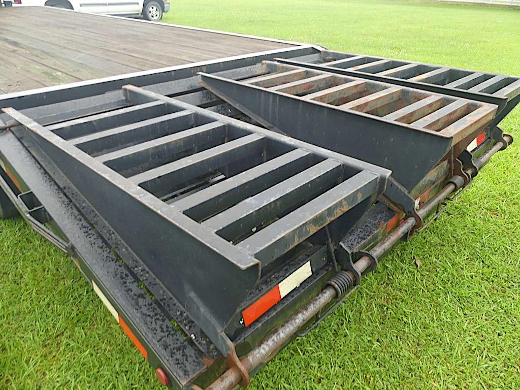 2014 Triple R Trailers Gooseneck Trailer, s/n 1T9NE252XEB507149: T/A, Ramps