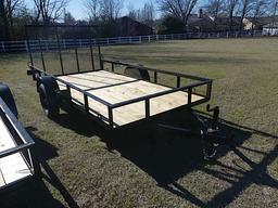 2025 Triple R 6x12 Utility Trailer, s/n 59N1U1217SB024362: S/A, Bumper-pull