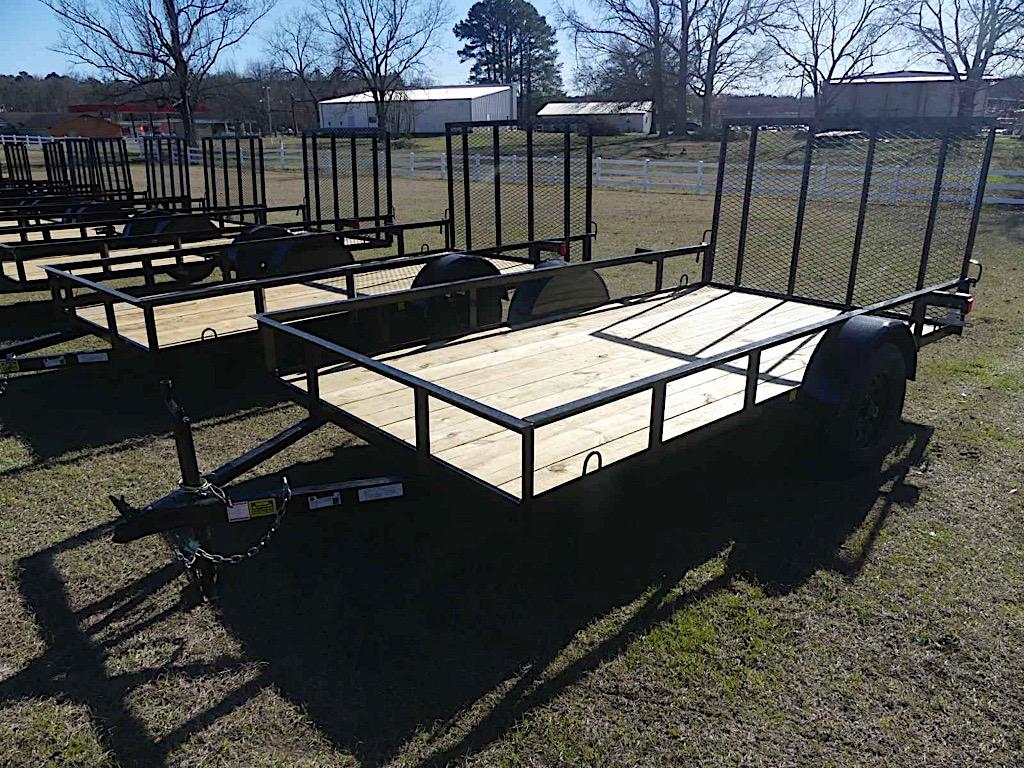 2025 Triple R 6x12 Utility Trailer, s/n 59N1U1217SB024362: S/A, Bumper-pull