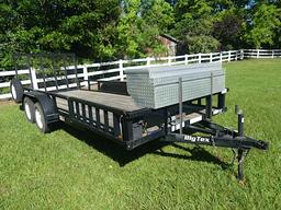 2015 Big Tex 50LA 18' Trailer, s/n 16VNX1829F3008073: T/A, Bumper-pull, Rem