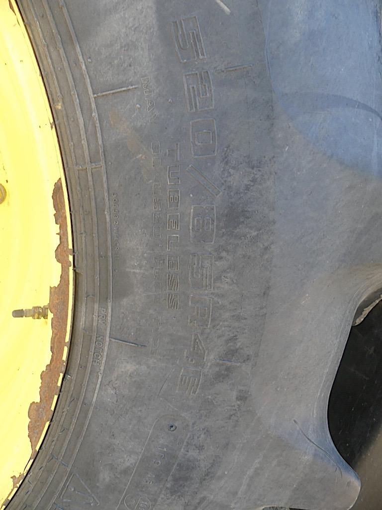 John Deere 6215R MFWD Tractor, s/n 1RW6215RAFD020294: C/A, Front Weights, R