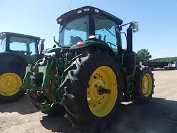 John Deere 6215R MFWD Tractor, s/n 1RW6215RAFD020294: C/A, Front Weights, R
