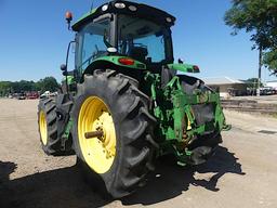 John Deere 6215R MFWD Tractor, s/n 1RW6215RAFD020294: C/A, Front Weights, R