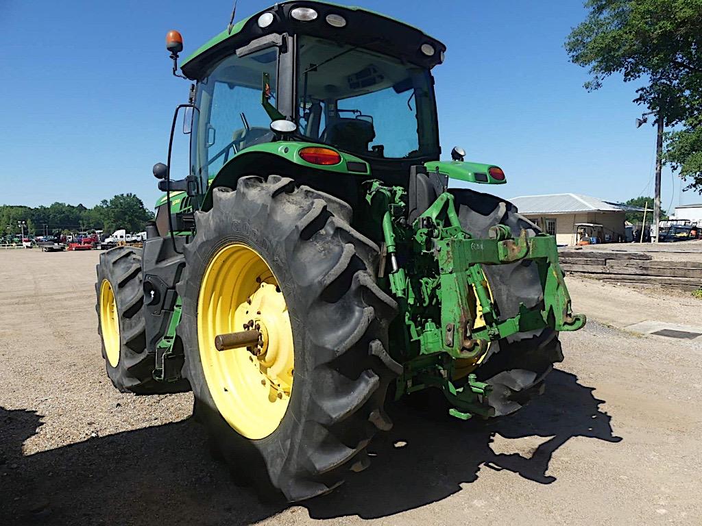 John Deere 6215R MFWD Tractor, s/n 1RW6215RAFD020294: C/A, Front Weights, R