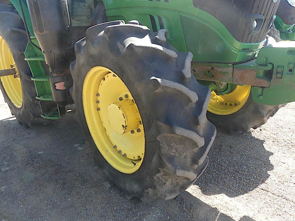 John Deere 6215R MFWD Tractor, s/n 1RW6215RAFD020294: C/A, Front Weights, R