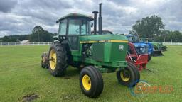 John Deere 4640 Tractor, s/n 006164R: Encl. Cab, 3PH Quick Connect, Rear Duals, 2wd