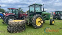 John Deere 4640 Tractor, s/n 006164R: Encl. Cab, 3PH Quick Connect, Rear Duals, 2wd