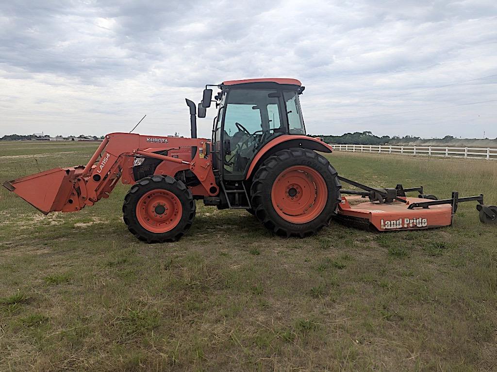 2020 Kubota M4-071HDC12 MFWD Tractor, s/n L8B11830: C/A, LA1154A Loader w/