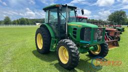 John Deere 6100D MFWD Tractor (Selling As Is): Cranks but will not Pull - Trans. Issue?), Power Reve