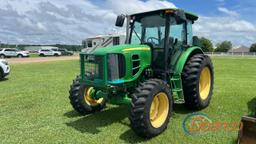 John Deere 6100D MFWD Tractor (Selling As Is): Cranks but will not Pull - Trans. Issue?), Power Reve