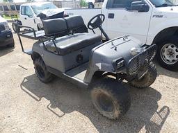 Yamaha Electric Golf Cart, s/n JR1-501784 (Salvage): 48-volt, Has Batteries